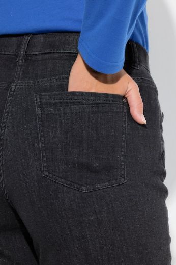 Moda za polnejše Traperice širokih ravnih nogavica plus velikost, xxl, Ulla Popken in Johann Popken (JP1880)