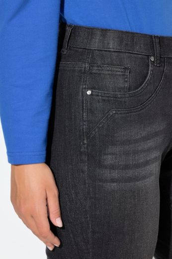 Moda za polnejše Traperice širokih ravnih nogavica plus velikost, xxl, Ulla Popken in Johann Popken (JP1880)