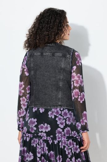 Moda za polnejše Prsluk od trapera plus velikost, xxl, Ulla Popken in Johann Popken (JP1880)