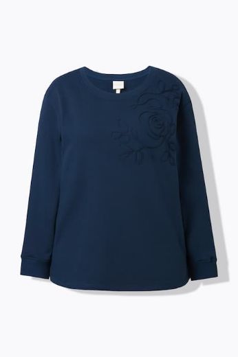 Moda za polnejše Majica dugih rukava plus velikost, xxl, Ulla Popken in Johann Popken (JP1880)