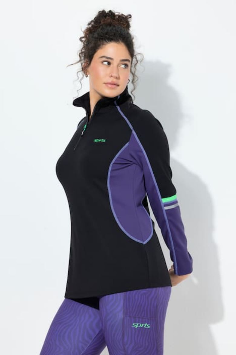 Moda za polnejše Majica sportska dugih rukava plus velikost, xxl, Ulla Popken in Johann Popken (JP1880)