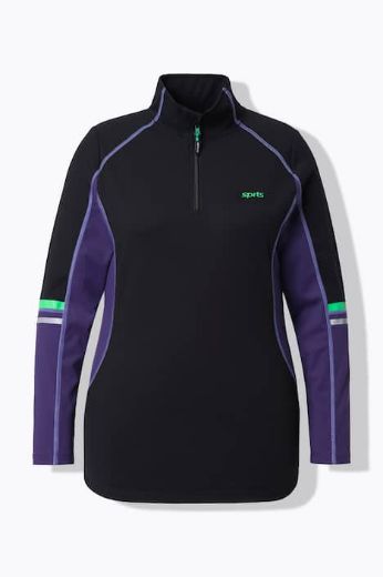 Moda za polnejše Majica sportska dugih rukava plus velikost, xxl, Ulla Popken in Johann Popken (JP1880)