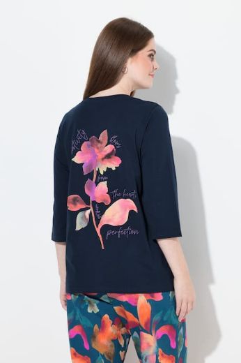 Moda za polnejše Majica 3/4 rukava plus velikost, xxl, Ulla Popken in Johann Popken (JP1880)