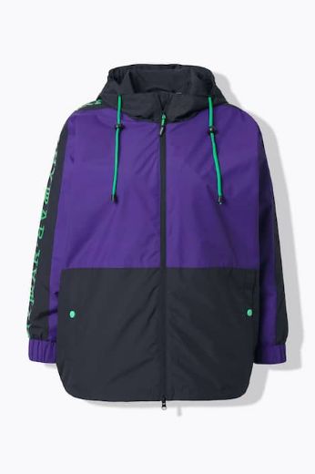 Moda za polnejše Jakna lagana s kapuljačom plus velikost, xxl, Ulla Popken in Johann Popken (JP1880)