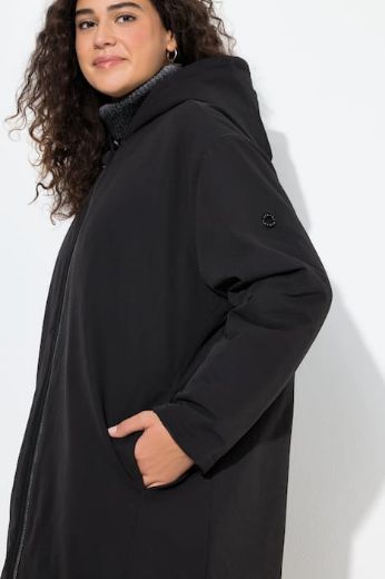 Moda za polnejše Parka vodoodbojna s kapuljačom plus velikost, xxl, Ulla Popken in Johann Popken (JP1880)