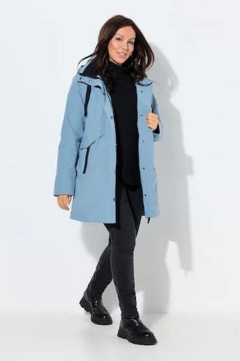 Moda za polnejše Jakna vodootporna dužeg A kroja plus velikost, xxl, Ulla Popken in Johann Popken (JP1880)