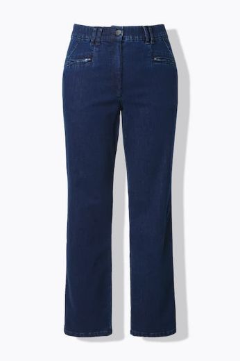 Moda za polnejše Traperice širokih nogavica plus velikost, xxl, Ulla Popken in Johann Popken (JP1880)