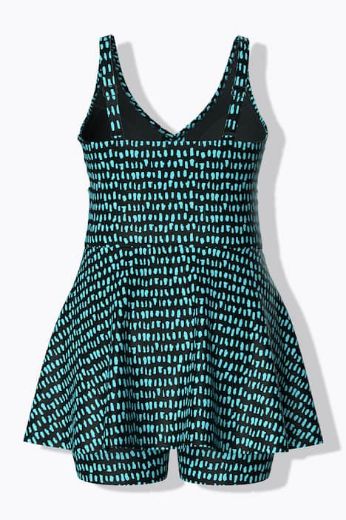 Moda za polnejše Kupaći kostim haljina plus velikost, xxl, Ulla Popken in Johann Popken (JP1880)