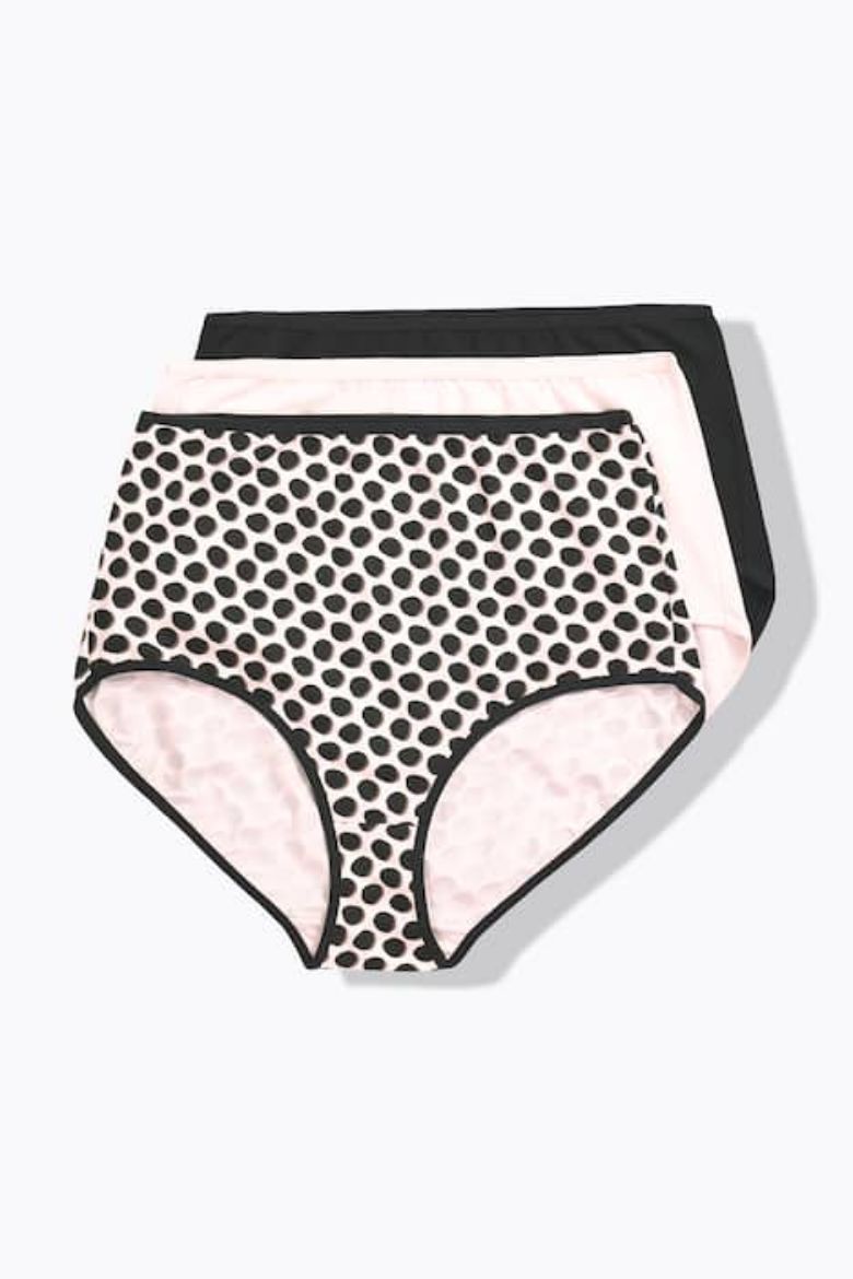 Moda za polnejše Gaćice maxi 3 komada plus velikost, xxl, Ulla Popken in Johann Popken (JP1880)