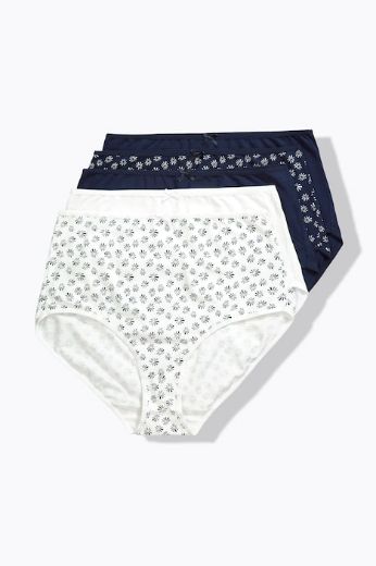 Moda za polnejše Gaćice maxi 5 komada plus velikost, xxl, Ulla Popken in Johann Popken (JP1880)