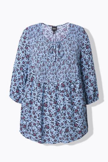 Moda za polnejše Bluza 3/4 rukava plus velikost, xxl, Ulla Popken in Johann Popken (JP1880)