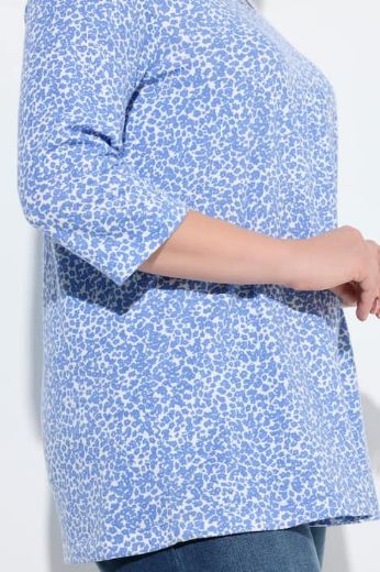 Moda za polnejše Majica 3/4 rukava A kroja plus velikost, xxl, Ulla Popken in Johann Popken (JP1880)