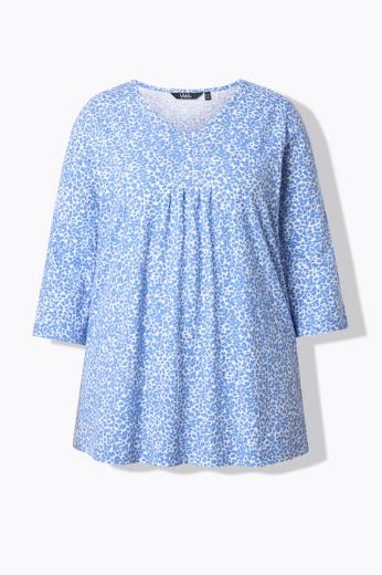 Moda za polnejše Majica 3/4 rukava A kroja plus velikost, xxl, Ulla Popken in Johann Popken (JP1880)