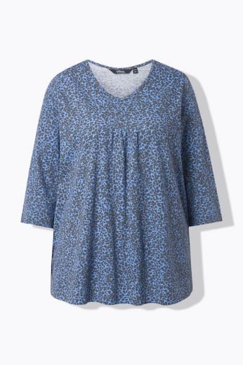 Moda za polnejše Majica 3/4 rukava A kroja plus velikost, xxl, Ulla Popken in Johann Popken (JP1880)