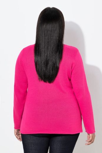 Moda za polnejše Pulover dugih rukava plus velikost, xxl, Ulla Popken in Johann Popken (JP1880)