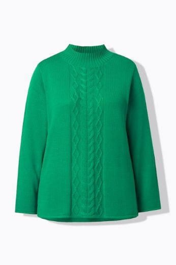 Moda za polnejše Pulover dugih rukava plus velikost, xxl, Ulla Popken in Johann Popken (JP1880)