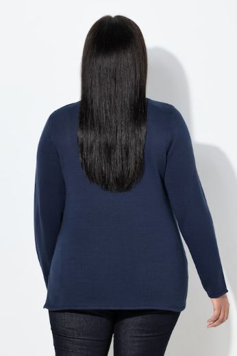 Moda za polnejše Pulover dugih rukava plus velikost, xxl, Ulla Popken in Johann Popken (JP1880)