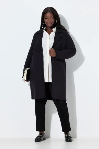 Moda za polnejše Kaput na kopčanje dužeg kroja plus velikost, xxl, Ulla Popken in Johann Popken (JP1880)