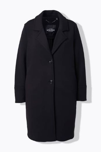 Moda za polnejše Kaput na kopčanje dužeg kroja plus velikost, xxl, Ulla Popken in Johann Popken (JP1880)