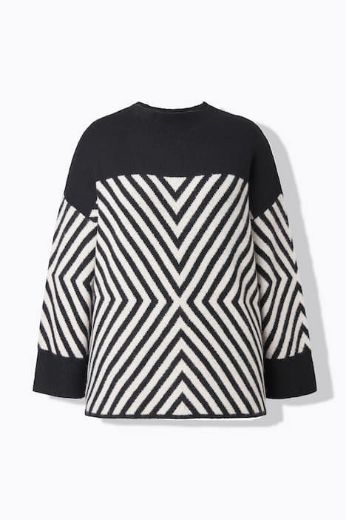 Moda za polnejše Pulover povišenog ovratnika plus velikost, xxl, Ulla Popken in Johann Popken (JP1880)