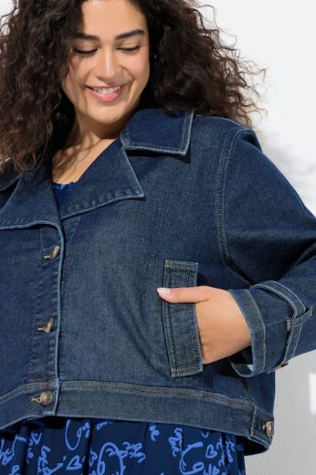 Moda za polnejše Jakna traper plus velikost, xxl, Ulla Popken in Johann Popken (JP1880)