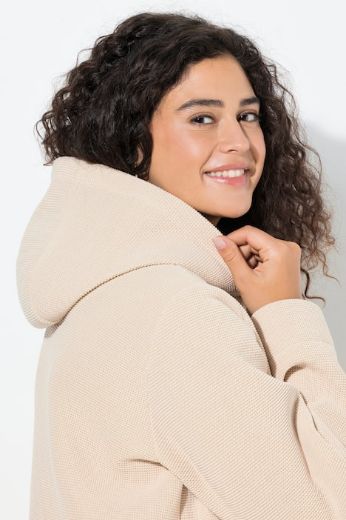 Moda za polnejše Kaput na kopčanje s kapuljačom plus velikost, xxl, Ulla Popken in Johann Popken (JP1880)