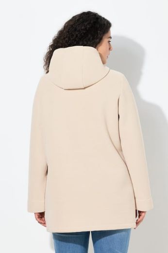 Moda za polnejše Kaput na kopčanje s kapuljačom plus velikost, xxl, Ulla Popken in Johann Popken (JP1880)