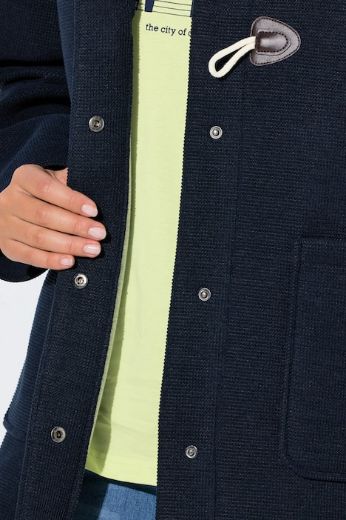 Moda za polnejše Kaput na kopčanje s kapuljačom plus velikost, xxl, Ulla Popken in Johann Popken (JP1880)