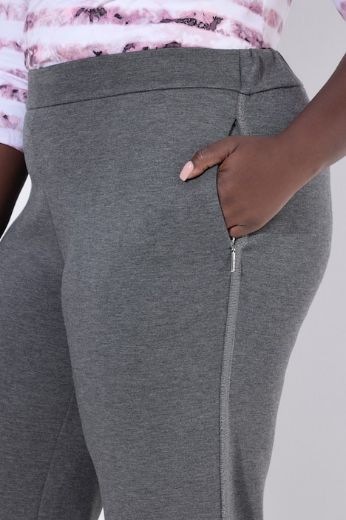 Moda za polnejše Trenirka širokih nogavica plus velikost, xxl, Ulla Popken in Johann Popken (JP1880)