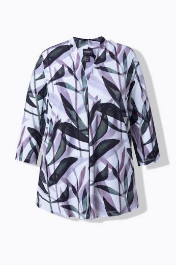 Moda za polnejše Bluza 3/4 rukava A kroja plus velikost, xxl, Ulla Popken in Johann Popken (JP1880)