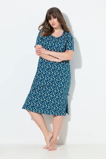 Moda za polnejše Spavaćica kratkih rukava plus velikost, xxl, Ulla Popken in Johann Popken (JP1880)