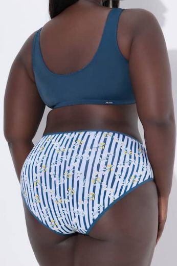 Moda za polnejše Gaćice midi 5 komada plus velikost, xxl, Ulla Popken in Johann Popken (JP1880)