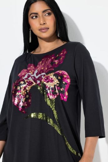 Moda za polnejše Majica 3/4 rukava dužeg A kroja plus velikost, xxl, Ulla Popken in Johann Popken (JP1880)