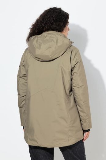 Moda za polnejše Jakna vodootporna s kapuljačom plus velikost, xxl, Ulla Popken in Johann Popken (JP1880)