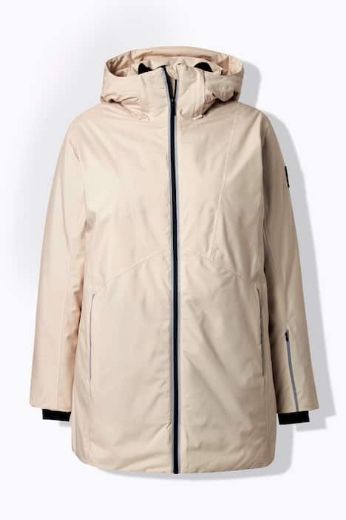 Moda za polnejše Jakna vodootporna s kapuljačom plus velikost, xxl, Ulla Popken in Johann Popken (JP1880)