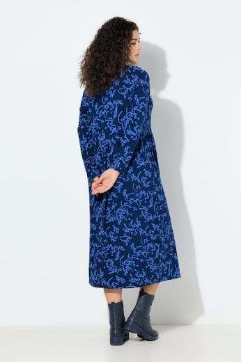 Moda za polnejše Haljina maxi dugih rukava plus velikost, xxl, Ulla Popken in Johann Popken (JP1880)