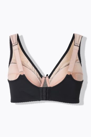 Moda za polnejše Grudnjak s žicom širokih naramenica plus velikost, xxl, Ulla Popken in Johann Popken (JP1880)