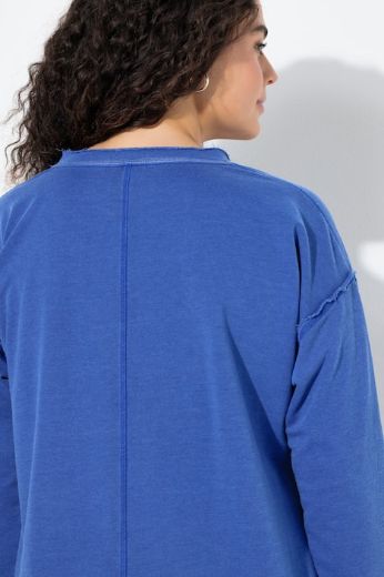 Moda za polnejše Majica dugih rukava V ovratnika plus velikost, xxl, Ulla Popken in Johann Popken (JP1880)