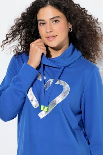 Moda za polnejše Majica dugih rukava povišenog ovratnika plus velikost, xxl, Ulla Popken in Johann Popken (JP1880)