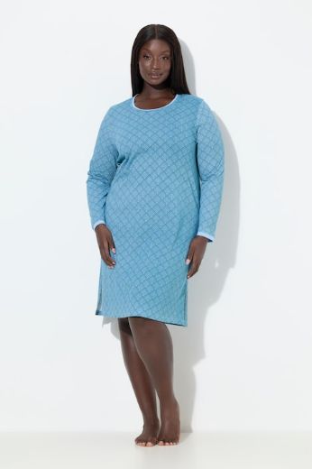 Moda za polnejše Spavaćica dugih rukava 2 komada plus velikost, xxl, Ulla Popken in Johann Popken (JP1880)