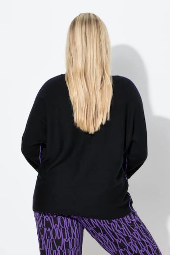 Moda za polnejše Pulover 3/4 rukava plus velikost, xxl, Ulla Popken in Johann Popken (JP1880)