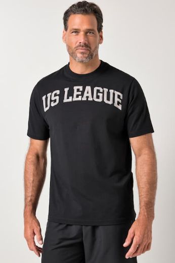 Moda za polnejše Majica kratkih rukava s natpisom plus velikost, xxl, Ulla Popken in Johann Popken (JP1880)