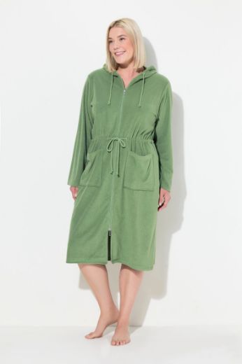 Moda za polnejše Ogrtač s patentnim zatavaračem i kapuljačom plus velikost, xxl, Ulla Popken in Johann Popken (JP1880)