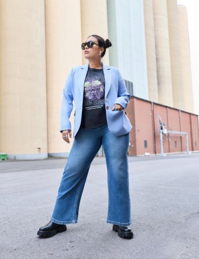 Traperice SU za polnejše ženske in moške, plus velikost Traperice SU xxl Ulla Popken in Johann Popken (JP1880)