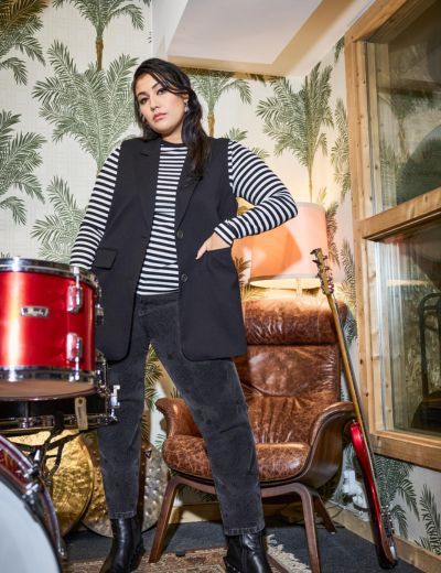 Prsluci i ponča SU za polnejše ženske in moške, plus velikost Prsluci i ponča SU xxl Ulla Popken in Johann Popken (JP1880)