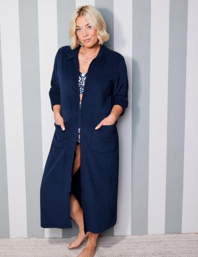 Kućni ogrtači za polnejše ženske in moške, plus velikost Kućni ogrtači xxl Ulla Popken in Johann Popken (JP1880)