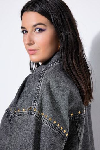 Moda za polnejše Košulja traper šireg kroja plus velikost, xxl, Ulla Popken in Johann Popken (JP1880)