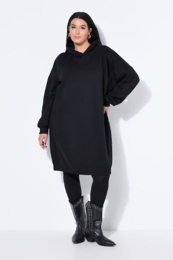 Moda za polnejše Haljina dugih rukava s kapuljačom plus velikost, xxl, Ulla Popken in Johann Popken (JP1880)