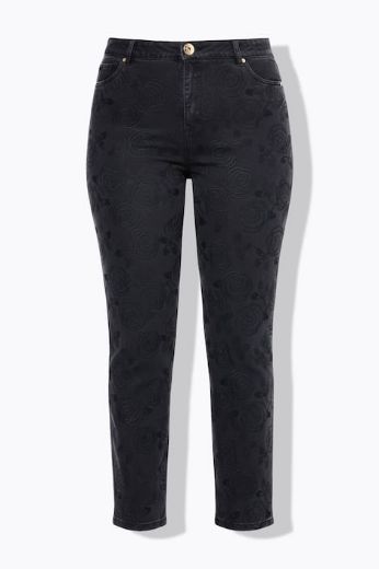 Moda za polnejše Traperice širokih nogavica plus velikost, xxl, Ulla Popken in Johann Popken (JP1880)