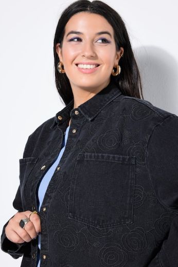 Moda za polnejše Košulja dugih rukava šireg kroja plus velikost, xxl, Ulla Popken in Johann Popken (JP1880)